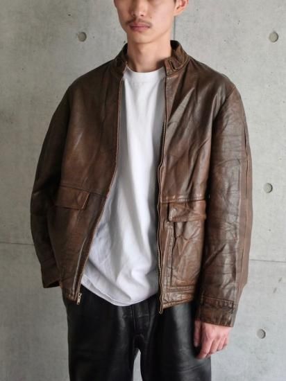 1960's Vintage KURLAND Sportswear Leather Blouson - Vintage 1960's Vintage KURLAND Sportswear Leather Blouson - Vintage
