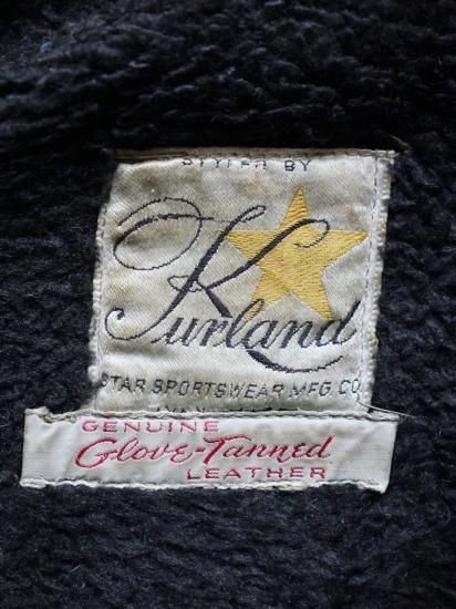 1960's Vintage KURLAND Sportswear Leather Blouson - Vintage & Archive