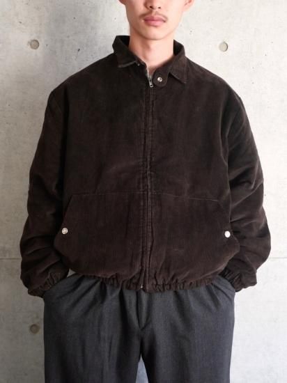198090's Vintage Woolrich Corduroy Blouson Brown