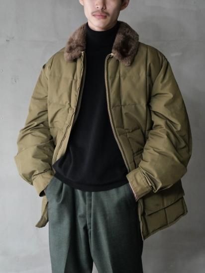 1970's Vintage EddieBauer YUKON Quilted Down Half-Coat