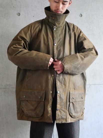 1994's Vintage Barbour MOORLAND Heavy Waxed Cotton Jacket 1994's Vintage Barbour MOORLAND Heavy Waxed Cotton Jacket