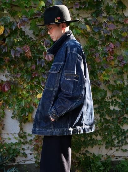 late90's-early00's Vintage DAMANI DADA
Big Size Denim Blouson / Made in USA.