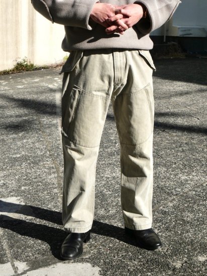 GRIFFIN Garment-dyed Cotton Trousers
