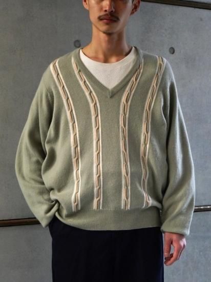 1970〜80's Vintage Ballantyne Cashmere Knit Sweater 1970〜80's Vintage Ballantyne Cashmere Knit Sweater