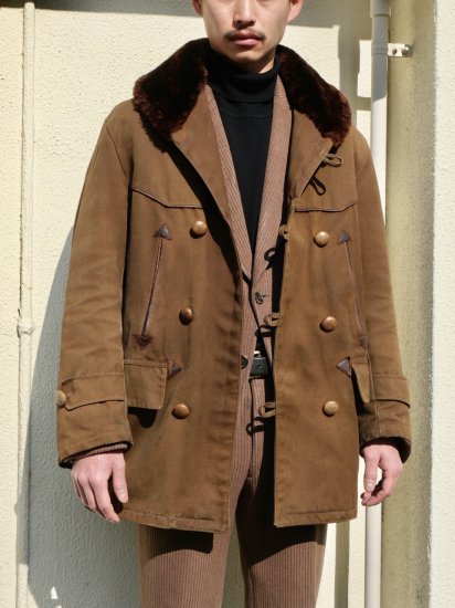 1940s French Vintage Canadian Coat