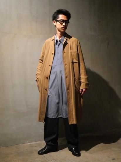 00s Vintage Linen Atelier Coat