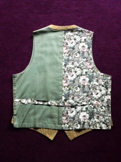 ~1990's Vintage Paul Smith Botanical Cotton Vest
