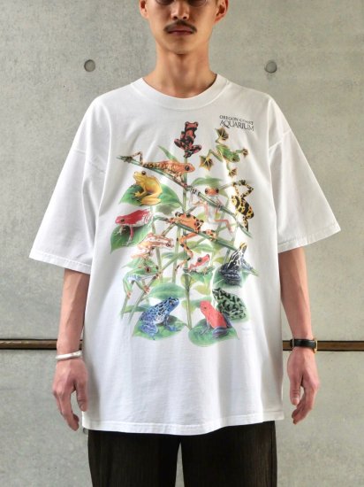 1990-00's Vintage Frog Printed Tee-shirt