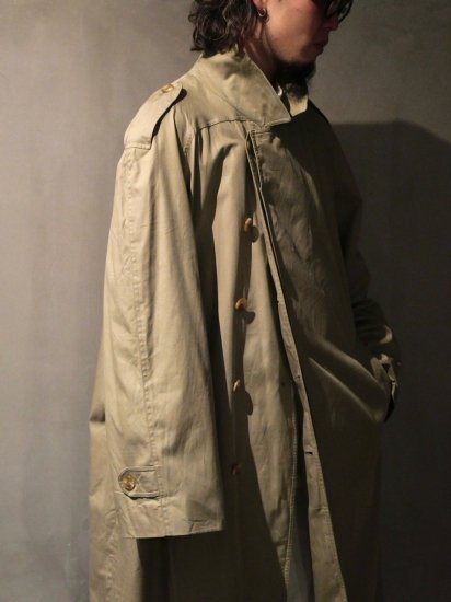 1980's Vintage Raglan-sleeve Trench Coat