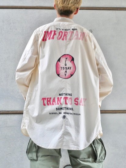 00’s Vintage DIESEL Grandfather Shirt