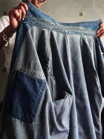 1950's Vintage WorkMaster Painted Denim Coverall - Vintage 1950's Vintage WorkMaster Painted Denim Coverall - Vintage