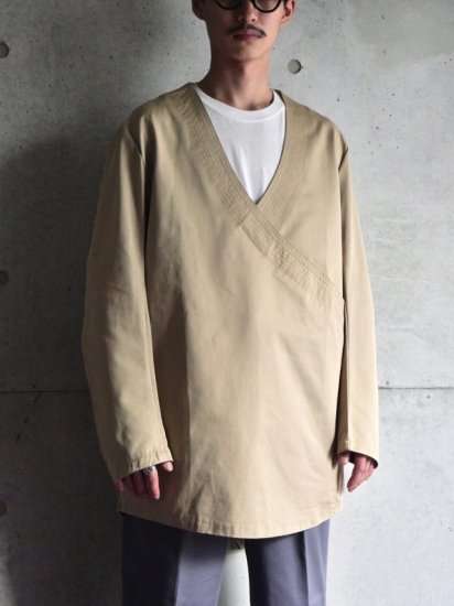 "DEADSTOCK" 00’s Oriental Design Cotton Twill Jacket