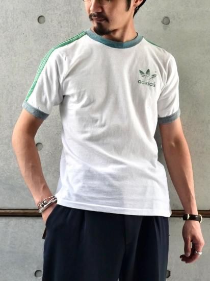 1970~80's USA Vintage adidas Ringer Tee - Vintage & Archive