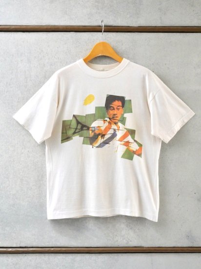 1990's Vintage Printed T-shirt Michael Chang