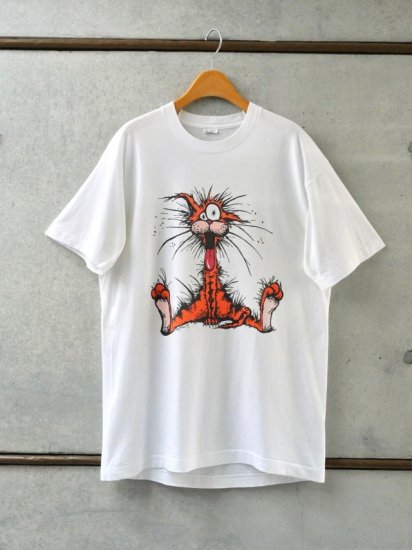 1980-90's Vintage Printed T-shirt Bill the Cat 