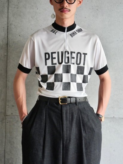 1980's Vintage PEUGEOT Cycling Jersey