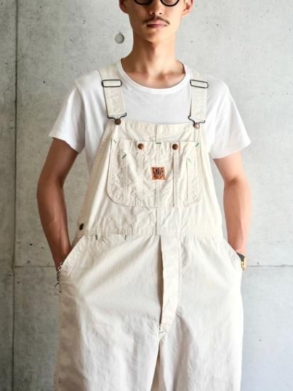 【ワンウォッシュ】Vintage 70s 80s BigBen USA製 W34 1970's Vintage BIG BEN Overall WHITE - Vintage & Archive