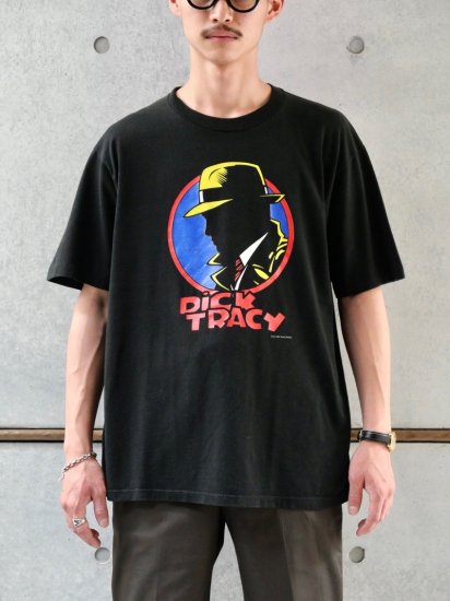 1990's Vintage Dick TRACY Printed Tee-shirt
"JERZEES Body"
