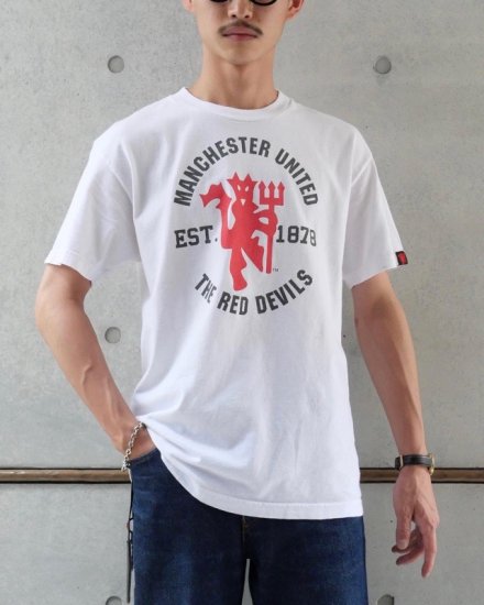 00's Vintage Printed T-shirt Manchester United