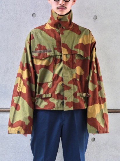 1950's~ Vintage Italian Military San-Marco Camouflage Cotton Jacket (µ莥λѹ)