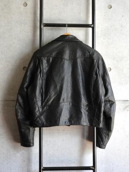 1950~60's Vintage HERCULES Leather Riders Jacket BLACK 1950~60's Vintage HERCULES Leather Riders Jacket BLACK