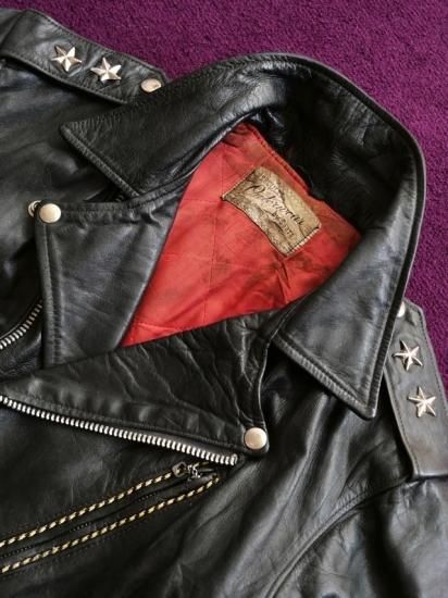 1950~60's Vintage HERCULES Leather Riders Jacket BLACK 1950~60's Vintage HERCULES Leather Riders Jacket BLACK