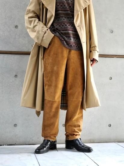 DEADSTOCK】1990's Vintage ST.JOHN'S BAY Washable Suede Pants