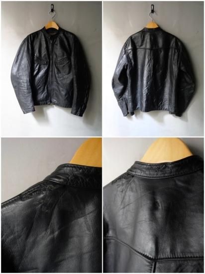 1960's Vintage BATES Leather Riders Jacket BLACK - Vintage 1960's Vintage BATES Leather Riders Jacket BLACK - Vintage