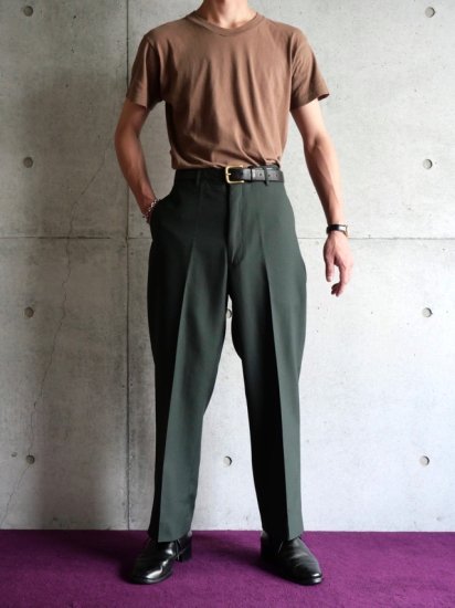 1994's Vintage U.S. Military Serge Army Green Trousers