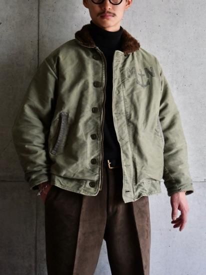 1960's Vintage French Marine Deck Jacket