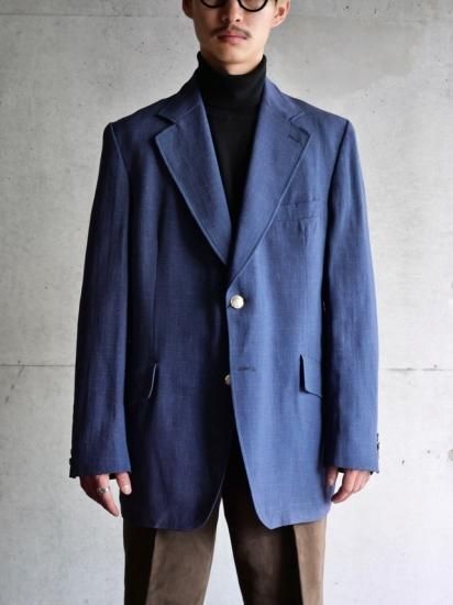1970's UK Vintage Weatherill Bros. Tailored Blazer "Blue"