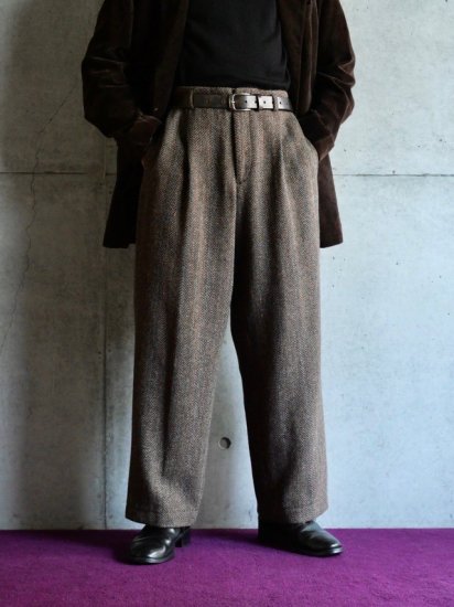 1980's Vintage RalphLauren Tweed Cloth Trousers
