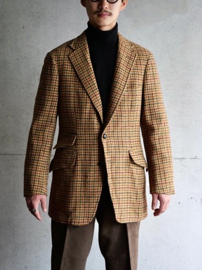 1980's Vintage Ralph Lauren Tweed Tairored Jacket