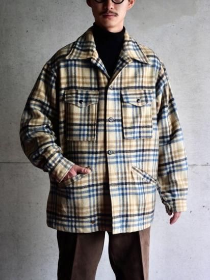 1970's Vintage PENDELTON Wool Check Jacket