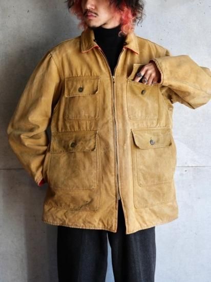 1950~60's Vintage Canvas&Wool Hunting Jacket С֥