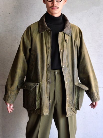 Early00's Vintage Woolrich Heavy Waxed Cotton Hunting Jacket