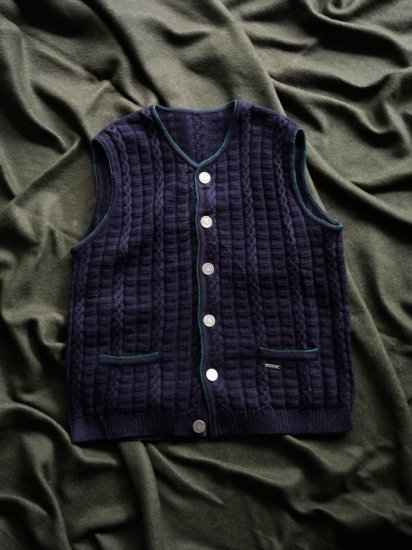 1980's Vintage Tyrolean Wool Knit Vest