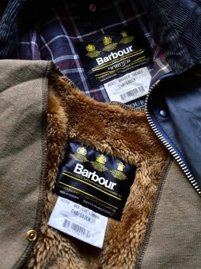 1994's Vintage Barbour BORDER (同年・同サイズの専用品番
