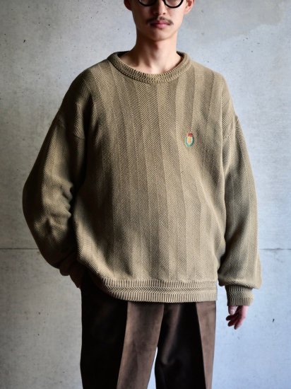 1990's Vintage Chaps Ralph Lauren Cotton Knit Sweater