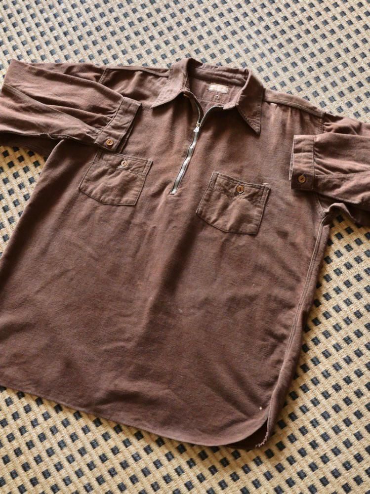 1930's Vintage Pullover Work Shirt 1930's Vintage Pullover Work Shirt