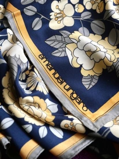 1990's Vintage Scarf "Emanuel Ungaro"