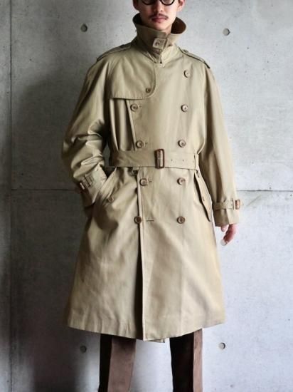 1970's Vintage Burberrys' Trench Coat 微光沢玉虫 / C100 1970's Vintage Burberrys' Trench Coat 微光沢玉虫 / C100