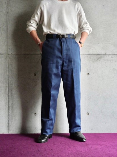 DEADSTOCK
1980~90's Vintage Dickies Worker's Trousers