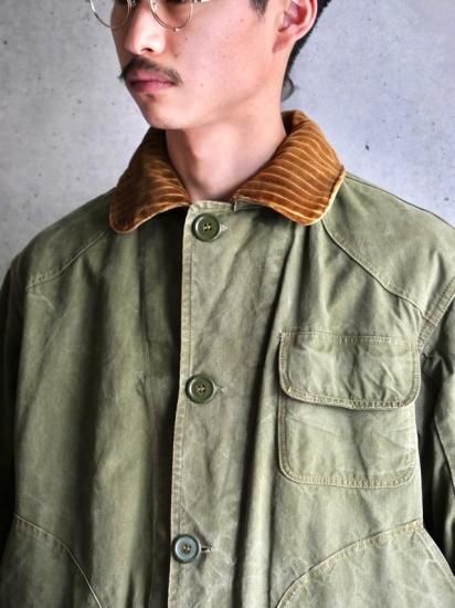 1930's Vintage MONTGOMERY WARD Olive Color Canvas Hunting 1930's Vintage MONTGOMERY WARD Olive Color Canvas Hunting