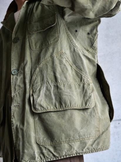 1930's Vintage MONTGOMERY WARD Olive Color Canvas Hunting 1930's Vintage MONTGOMERY WARD Olive Color Canvas Hunting