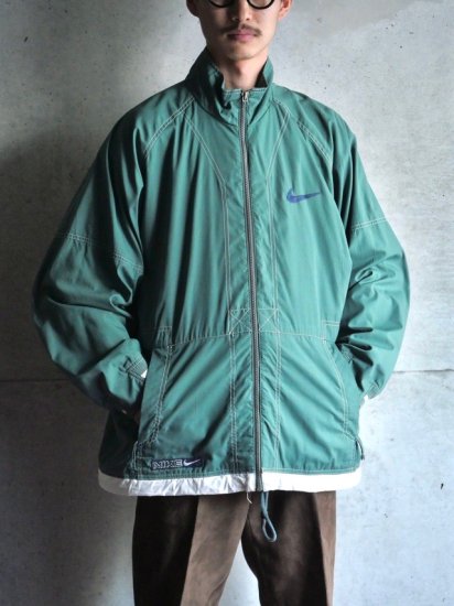 1990's~ NIKE Stitchwork Zip-up Jacket