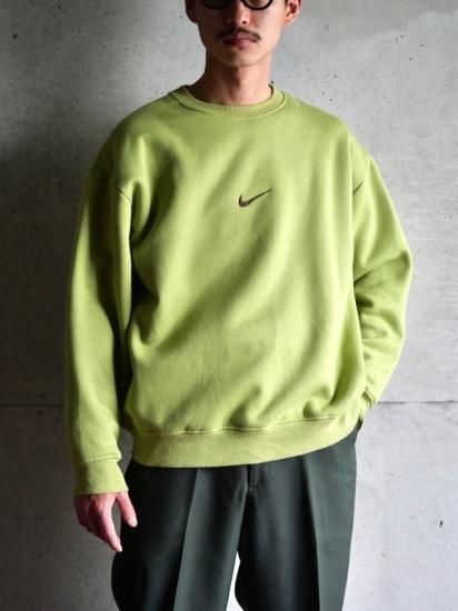 2000~10's NIKE Pile Sweat Shirt (100%Cotton)