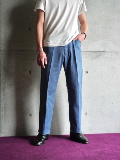 1990's Vintage Lee200 Twill(katsuragi) Trousers
"BLACK OVERDYE"