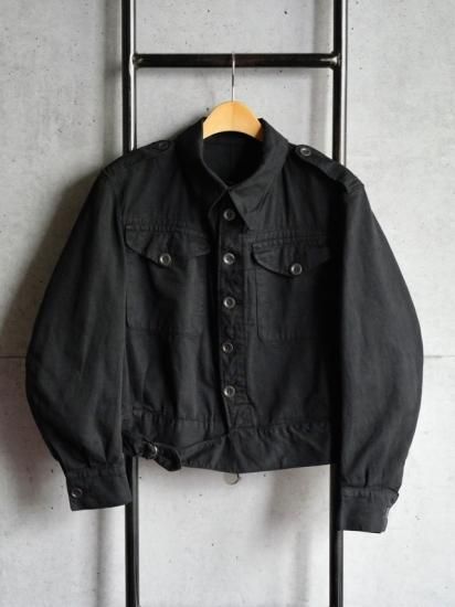 vintage【military】dress jacket denim 黒 vintage【military】dress jacket denim 黒