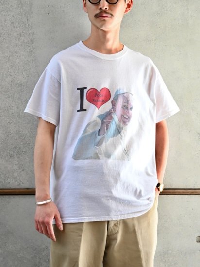 00's~ Printed T-shirt "I Love "